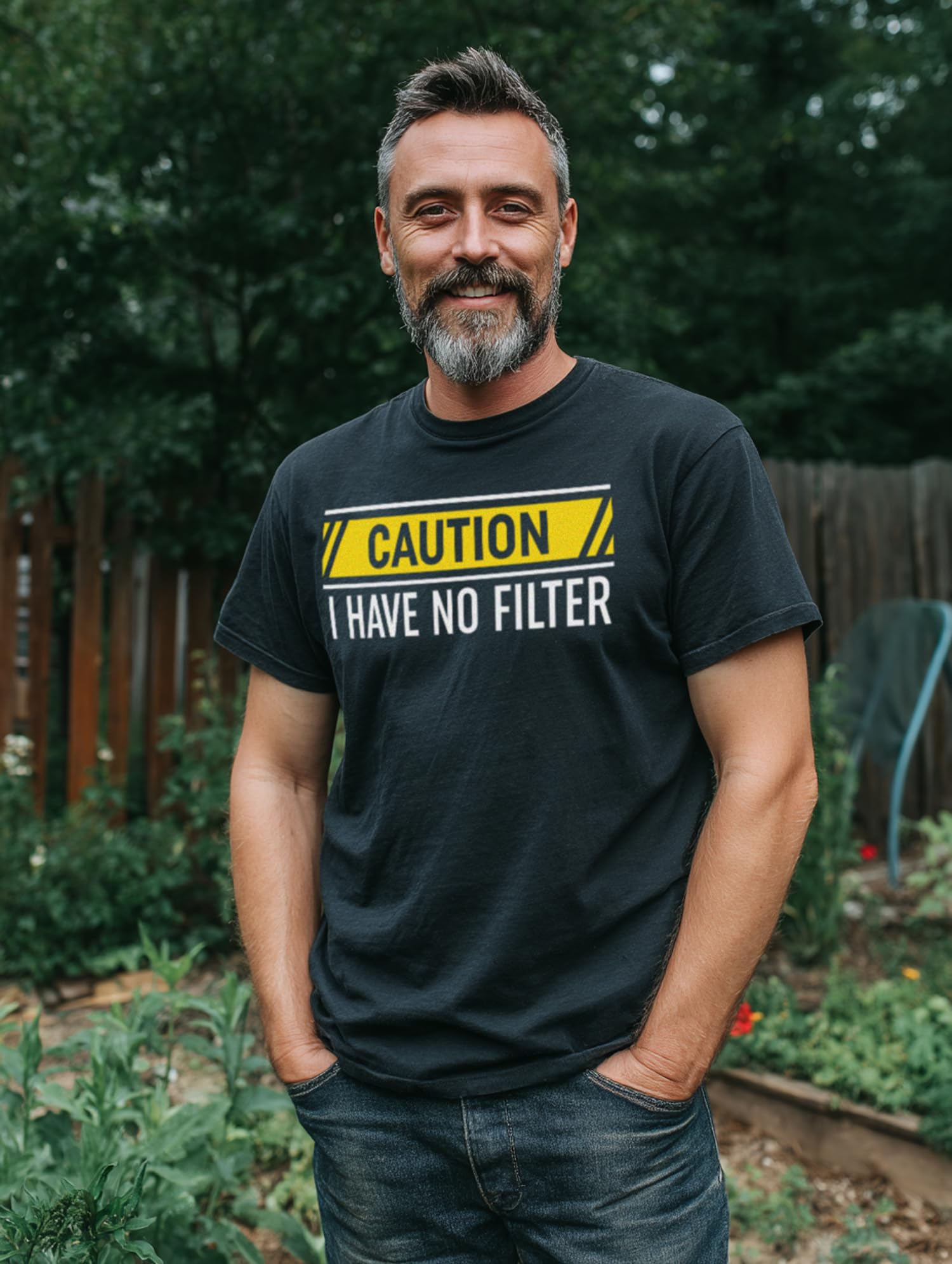 Funny Sarcastic Saying Tee Shirts for Men - Husband, Dad, Grandpa, Boyfriend Son Humor Joke T-Shirts