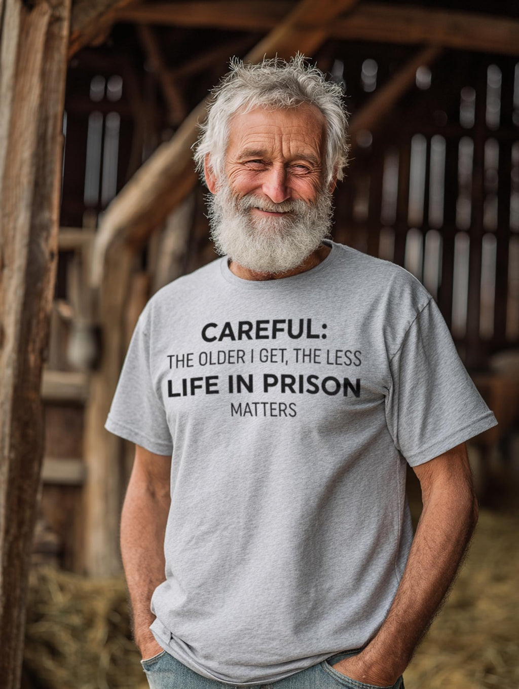 Funny Sarcastic Saying Tee Shirts for Men - Husband, Dad, Grandpa, Boyfriend Son Humor Joke T-Shirts