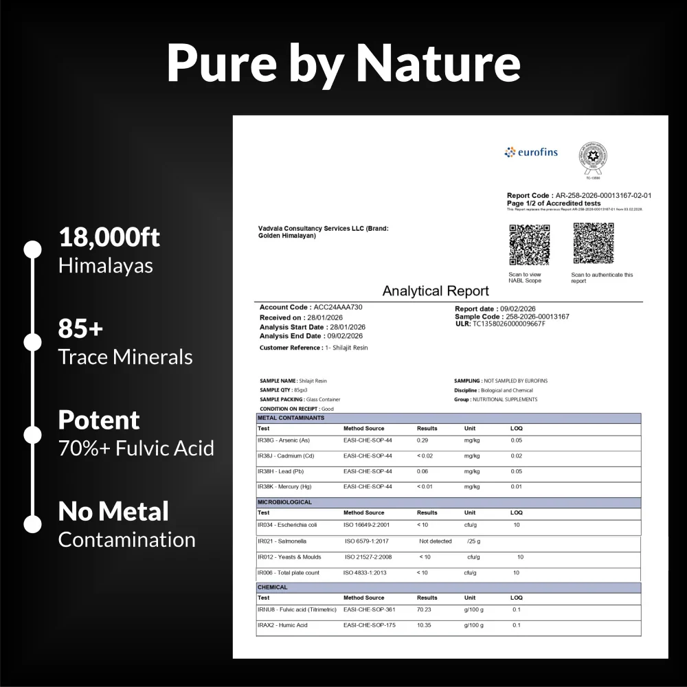 Pure Himalayan Shilajit Resin
